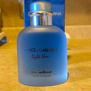 Dolce and Gabbana light blue intense 3.3 oz bottle